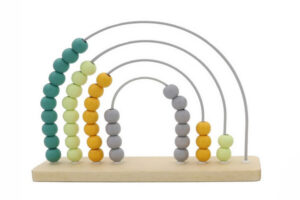Rainbow Abacus Olive