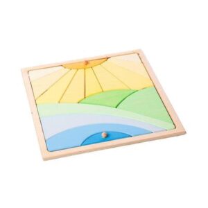 Wooden Puzzle Sun