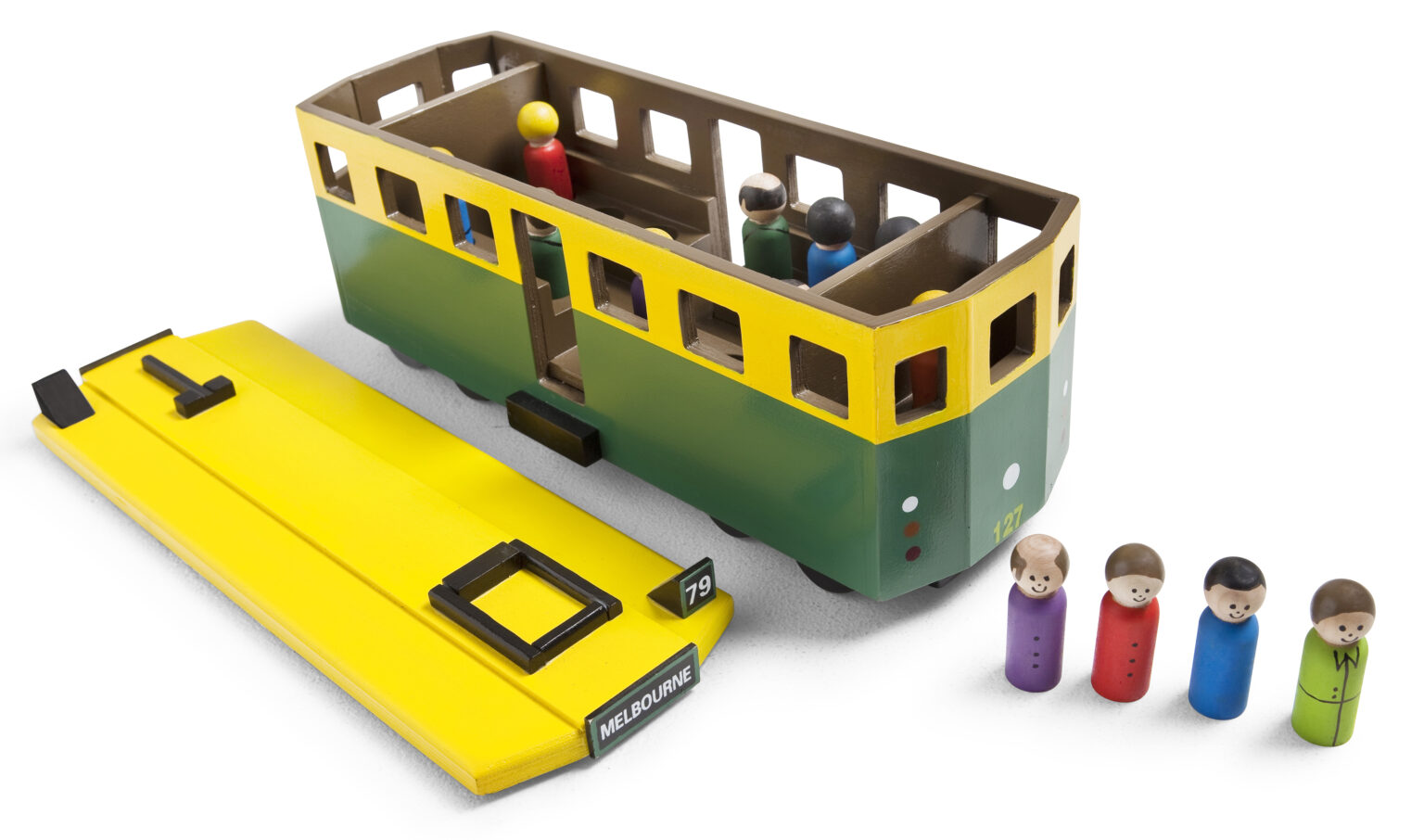 Iconic Toy Melbourne Tram Pretty & Play